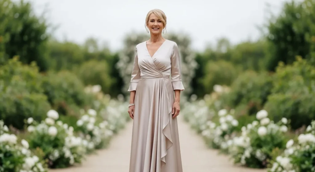 23 Timeless Mother of the Bride Dresses in Neutral Colors