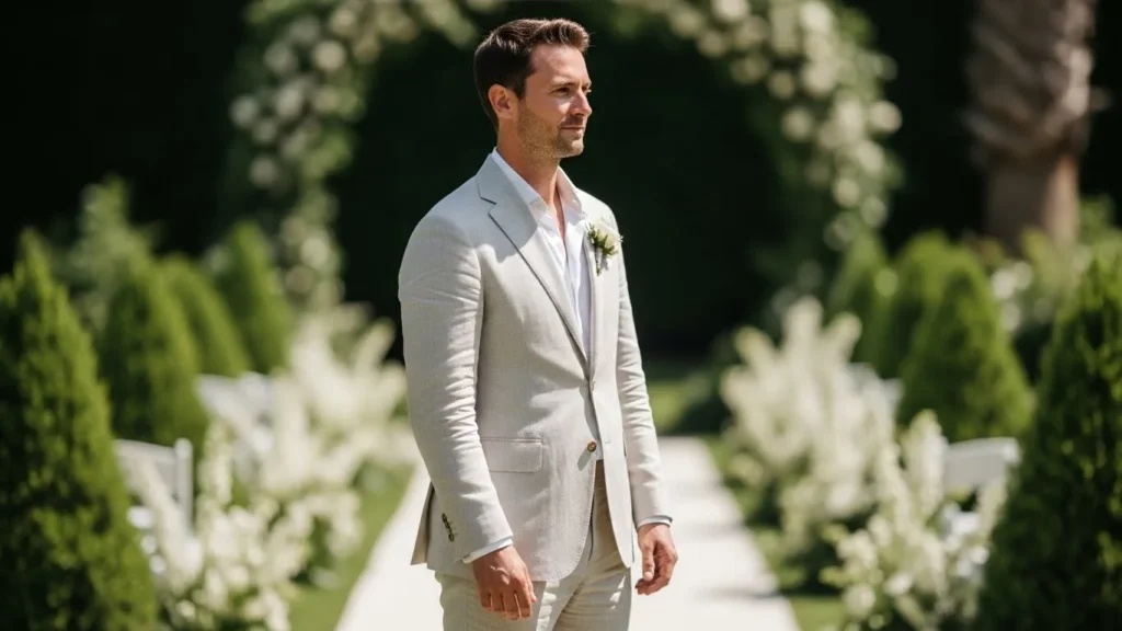 24 Modern Summer Wedding Outfit Ideas for Men That Look Sharp