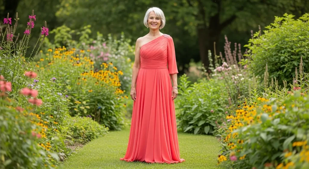 25 Graceful Mother of the Bride Dresses for Apple Shape Bodies