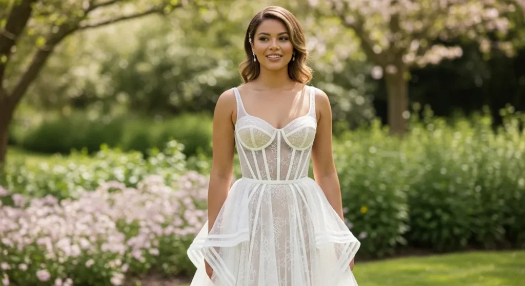 18 Corset Wedding Dresses That Create a Structured Silhouette