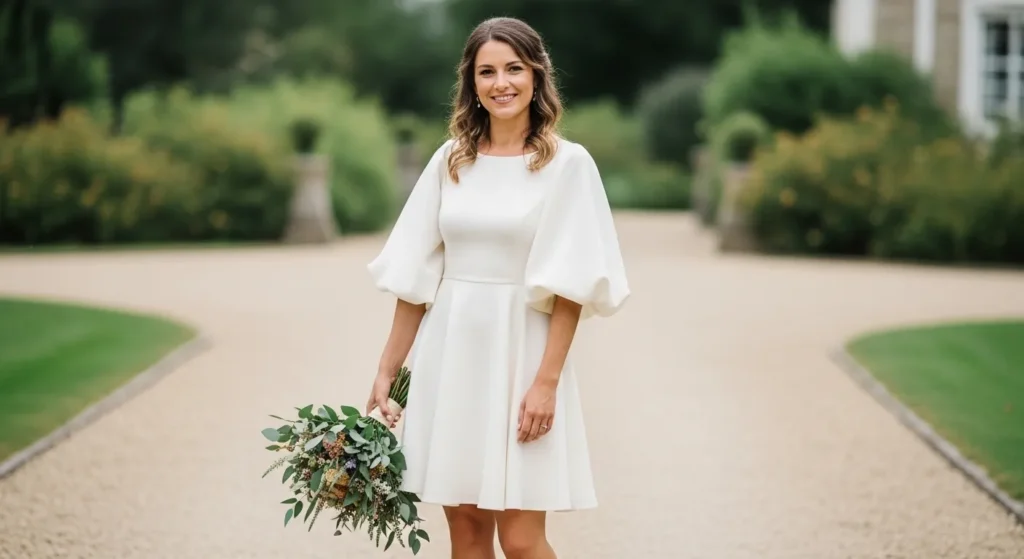 20 Short Wedding Dresses That Feel Fun, Chic, and Fresh