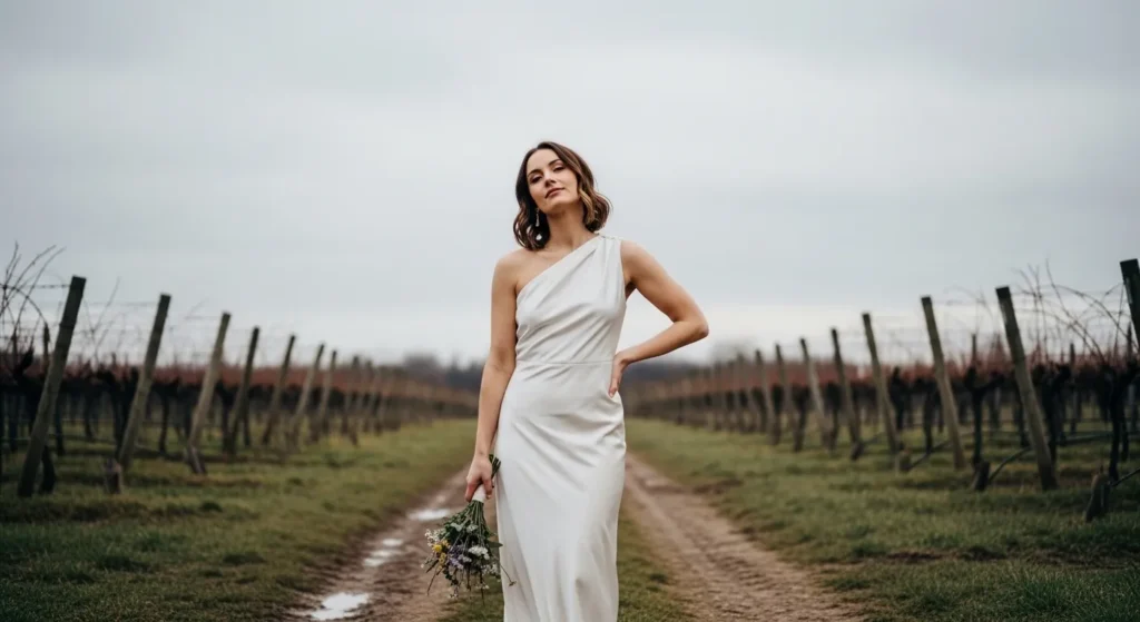 24 One-Shoulder Wedding Dresses With Fashion-Forward Style